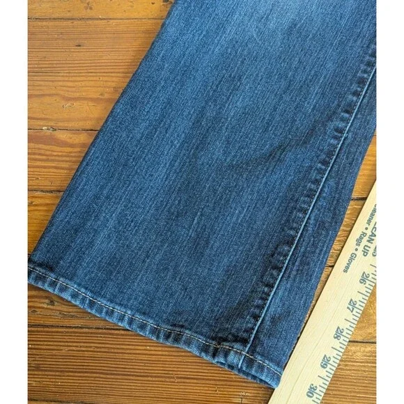 KUT from the Kloth Catherine Boyfriend Jeans Blue Wash Size 14 Cut# 73827 - Picture 13 of 15